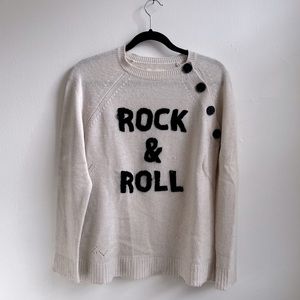 Zadig&Voltaire Rock&Roll cashmere sweater, SIZE M